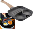 ChefPro™ 3-em-1 - Frigideira Antiaderente com 3 Divisórias