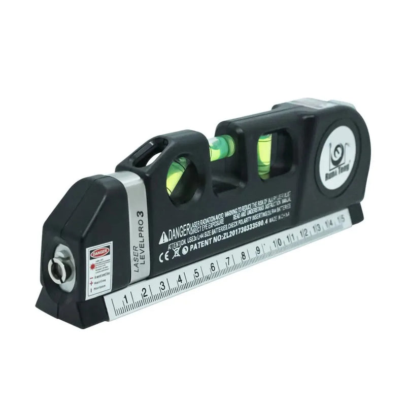 Trena Laser Level Pro 3 com Nível e Fita 2,5m – Precisão que Transforma Seus Projetos