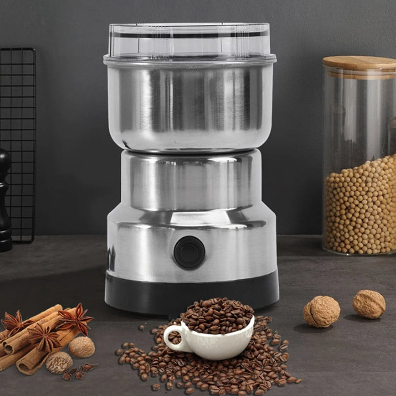 Moedor Elétrico de Café e Grãos – Potência e Precisão em Suas Mãos!