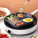 ChefPro™ 3-em-1 - Frigideira Antiaderente com 3 Divisórias