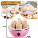 EggMaster™ – Cozedor de Ovos Elétrico Multifuncional (Capacidade para 7 Ovos)