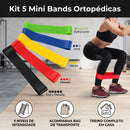 Kit 5 Faixas Elásticas Mini Band – O Seu Ginásio Particular em Qualquer Lugar