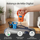 Balança de Mão Digital – Precisão Portátil e Zero Taxas de Bagagem