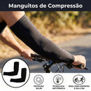 Par de Manguitos de Compressão UV50+ – Proteção Solar Máxima e Performance Térmica