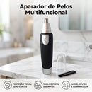 Aparador de Pelos Multifuncional – Visual Impecável com Segurança e Zero Dor