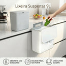 Lixeira de Parede Suspensa – Praticidade e Organização Inteligente