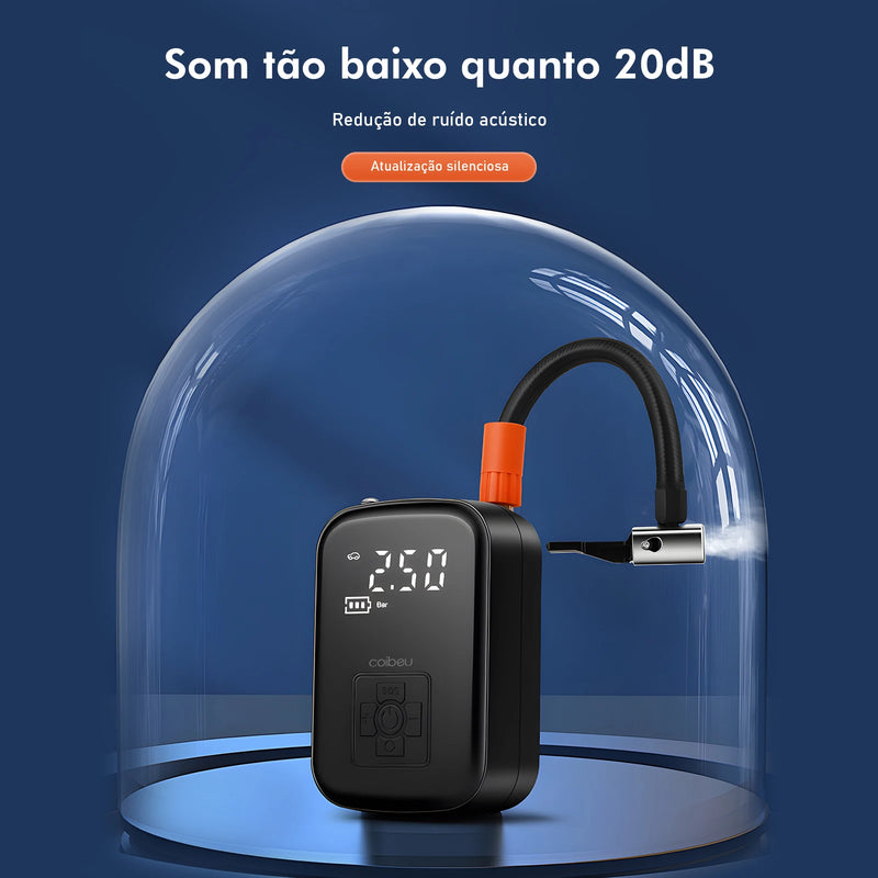 PumpAir, o Compressor de Ar Portátil Multiuso - Recarregável e Sem Fio