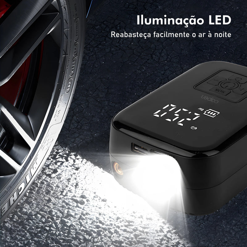 PumpAir, o Compressor de Ar Portátil Multiuso - Recarregável e Sem Fio