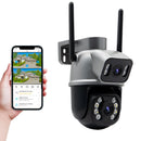 Câmera de Segurança UltraDefender -  Wi-Fi 4K Ultra HD: Tranquilidade em Alta Definição